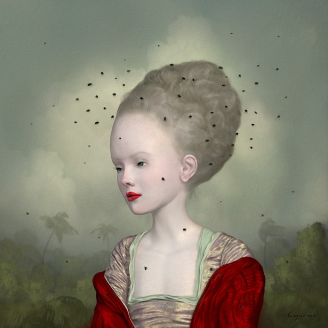 surrealism art by ray caesar